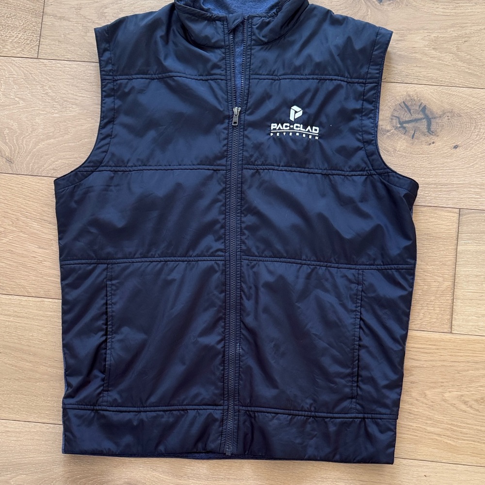 Cutter & Buck Black Quilted Vest